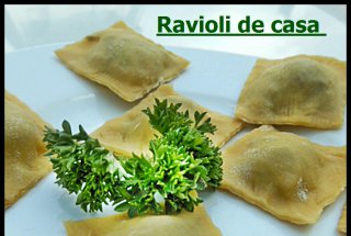 Ravioli de casa - umplute cu ciupeci