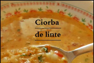 Ciorba de linte cu afumatura