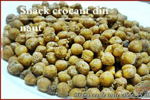Snack crocant din naut