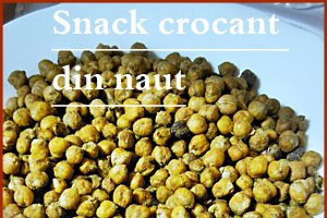 Snack crocant din naut