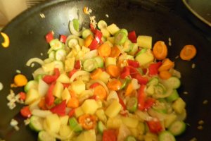 Orez cu legume