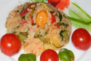 Orez cu legume