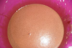 Tort de clatite cu mouse de ciocolata