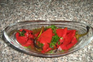 Salata de ardei copti
