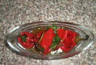 Salata de ardei copti