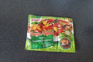 Legume la cuptor la Punga Magica cu carne afumata