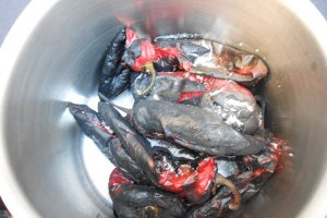 Pasta de ardei kapia cu fasole rosie