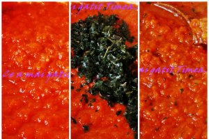 Pasta de gogosari cu verdeata