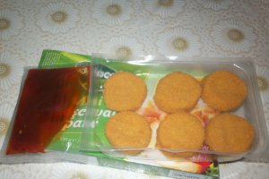 Cascaval pane cu piure de cartofi