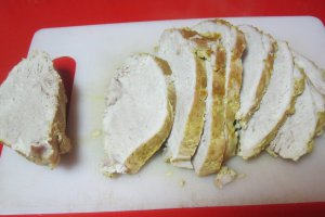 Pulpa de porc in sos de vin si lapte