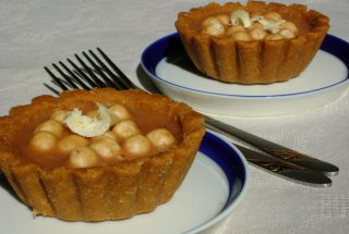 Minitarte cu caramel