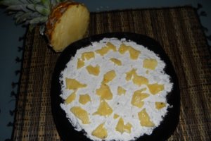 Tort panza de paianjen cu ananas