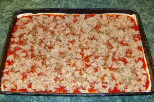 Pizza cu peste