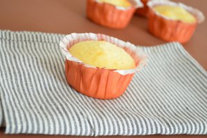 Coconut Pear Cupcakes