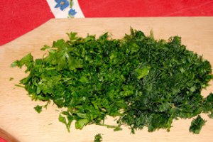 Ciulama de inimi si pipote de pui