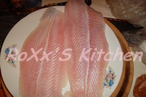 File de pangasius cu legume
