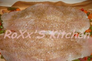 File de pangasius cu legume