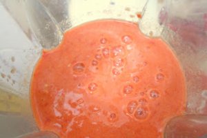 Sos de rosii picant, raw (pentru iarna)