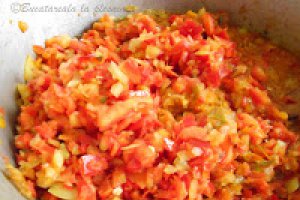 Tocana de legume cu orez (pentru iarna)