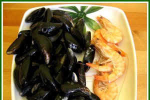 Paste cu fructe de mare