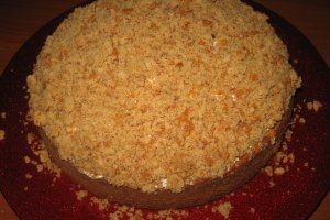 Tort cu ciocolata si afine