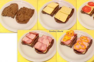 Sandwich cu cascaval si kaizer
