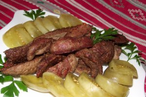 Reteta de fudulii de porc trase la tigaie