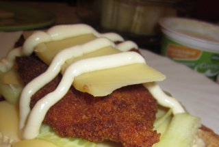 Sandvis cu snitzel