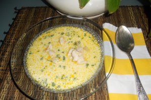 Ciorba de pui a la grec