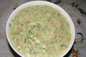 Salata de praz cu maioneza