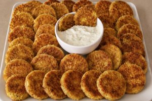 Reteta sanatoasa de aperitiv, chiftelute de dovlecei preparate la cuptor