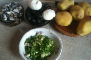 Salata orientala cu hamsii