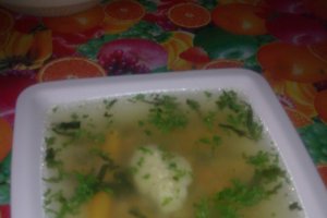Supa de pui cu legume si galuste