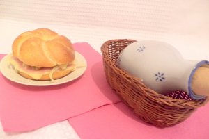 Sandwish cald cu cascaval si sunca presata