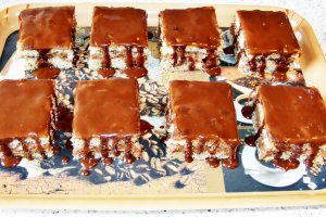 Prajitura cu mac si ganache de ciocolata