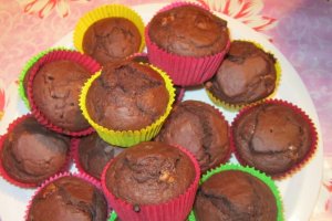 Cupcakes cu ciocolata (reteta olandeza)
