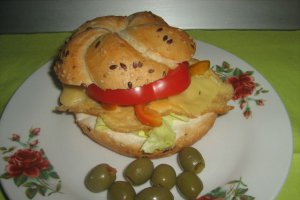 Sandvis cu  omleta