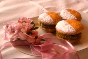 Biscuiti cu crema de cappuccino