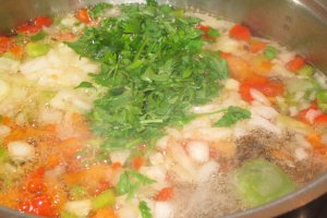 Supa cu legume si galuste de carne