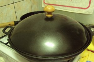 Vita cu cartofi si galbiori