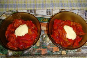 Salata de ardei copti