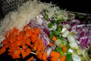 Mancare de linte cu legume