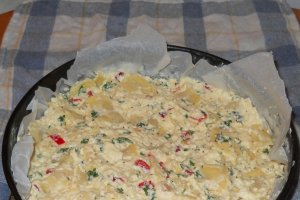 Budinca cu ravioli si kapia