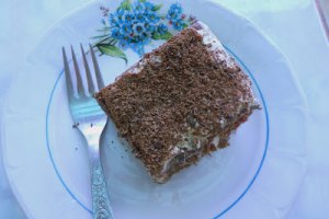 Prajitura cu mousse de cappuccino