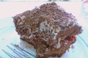 Prajitura cu mousse de cappuccino