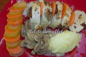 Muşchiuleţ de porc imbrăcat in muştar