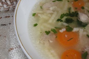 Csigaleves ( Supa cu paste melcisori)