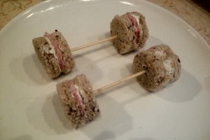 Sandwich "pe roti"