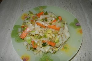 Paste de orez cu legume chinezesti