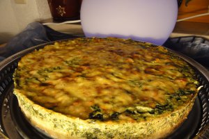Tarta cu spanac si feta